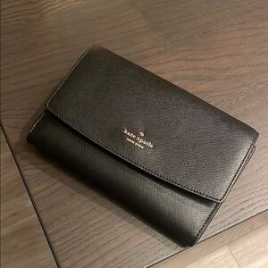 Kate Spade Black Leather Wallet